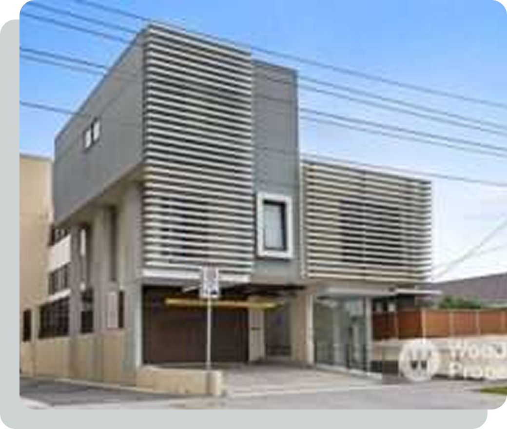 Modern Melbourne apartment building